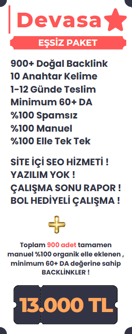 yeni devasa backlink paketix